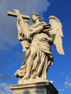 Anioł z Krzyżem - Ponte Sant'Angelo - Rzym