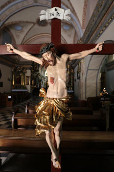 Jezus Ukrzyżowany - Kościół Św. Mikołaja - Kraków