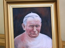 Wystawa malarstwa Zbigniewa Pilcha - Jan Paweł II