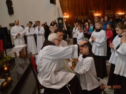 Przyjęcie do Liturgicznej Służby Ołtarza 2015