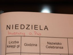 Imieniny o. Pio 2018 - Paweł Pajor