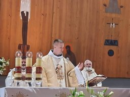 Msza św. prymicyjna o. Łukasza Gryzło
