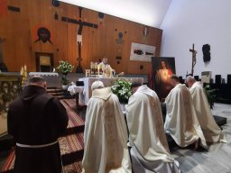 Msza św. prymicyjna o. Łukasza Gryzło