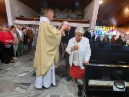Msza św. prymicyjna o. Łukasza Gryzło
