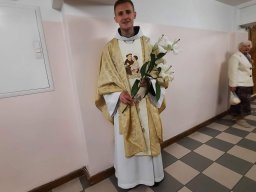 Msza św. prymicyjna o. Łukasza Gryzło